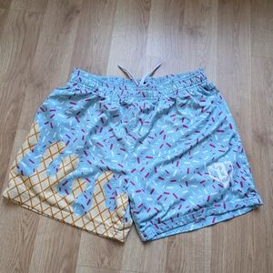 Baseball Lifestyle 101 Ice Cream shorts, Men's Medium
